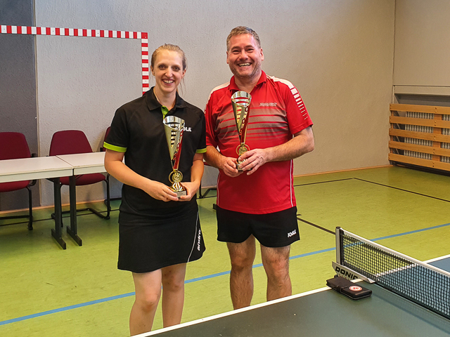 Vereinsmeister Doppel: Franziska & Klaus-Jochen